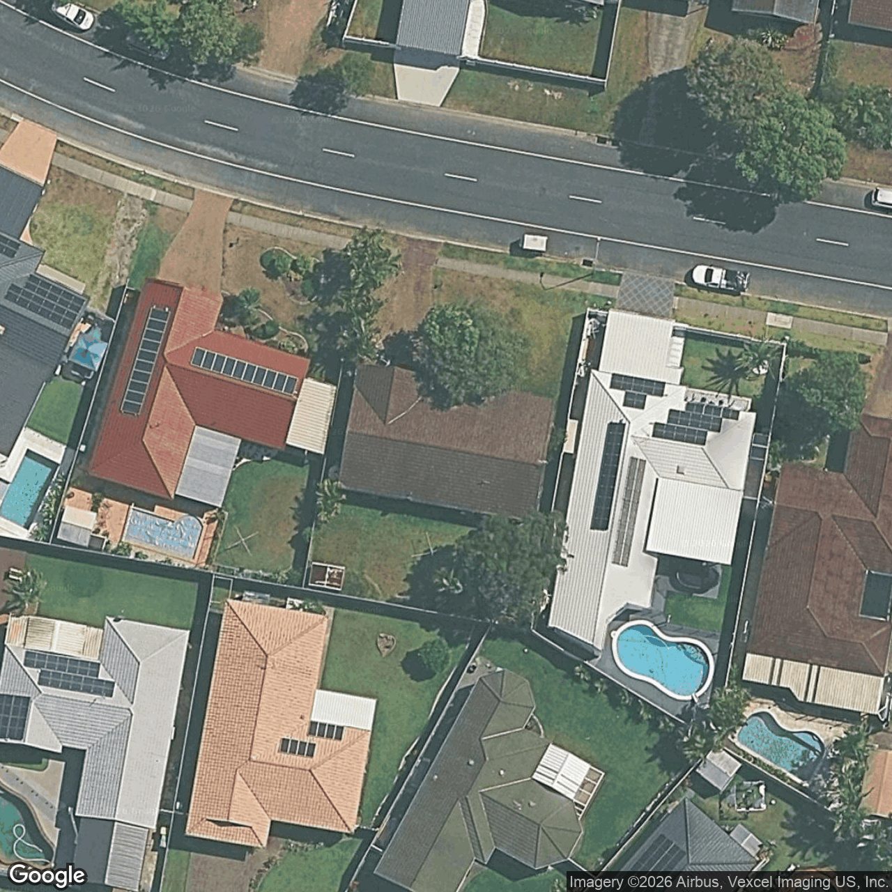 Aerial view of 19 Treeview Drive, Burleigh Waters QLD 4220