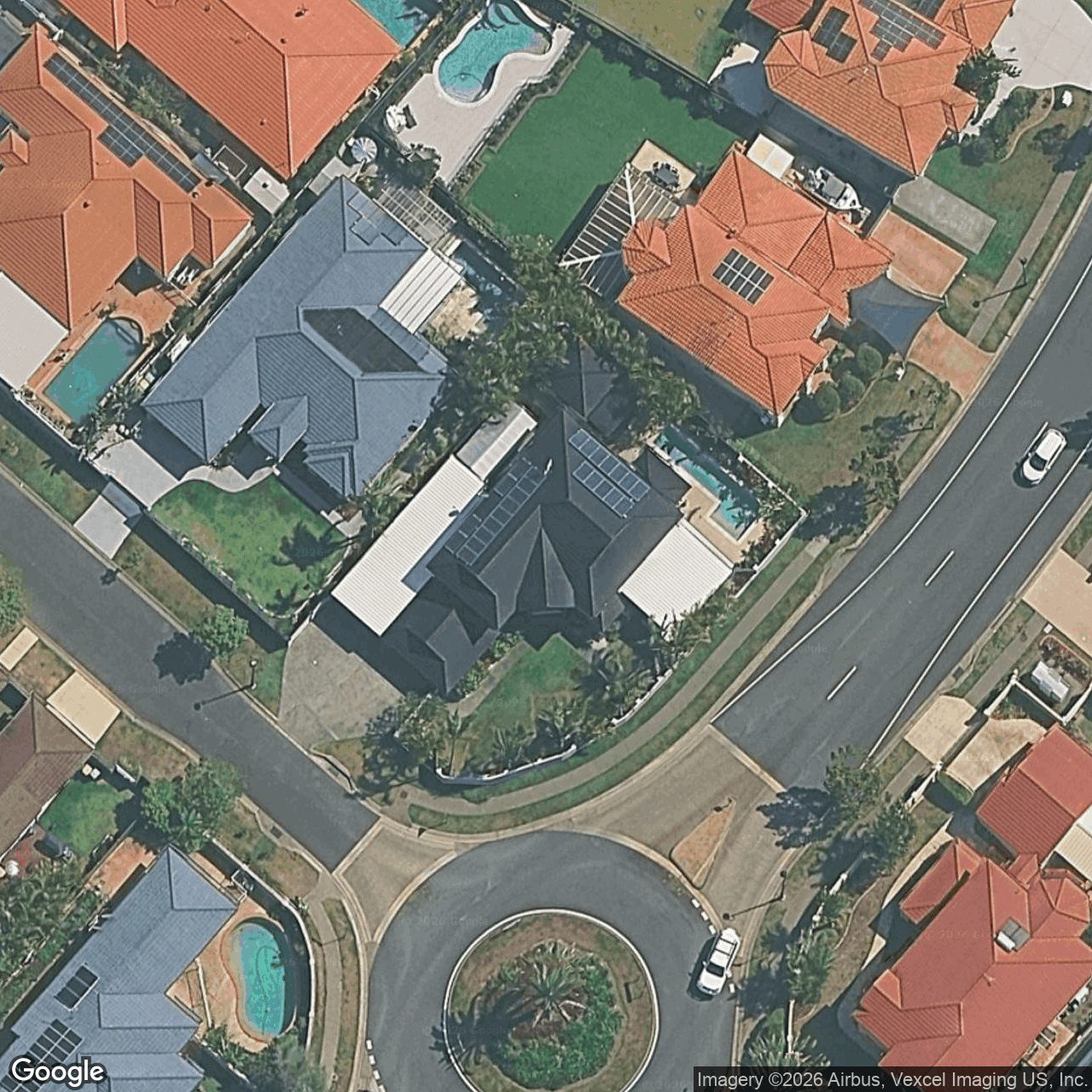 Aerial view of 95 Dunlin Drive, Burleigh Waters QLD 4220