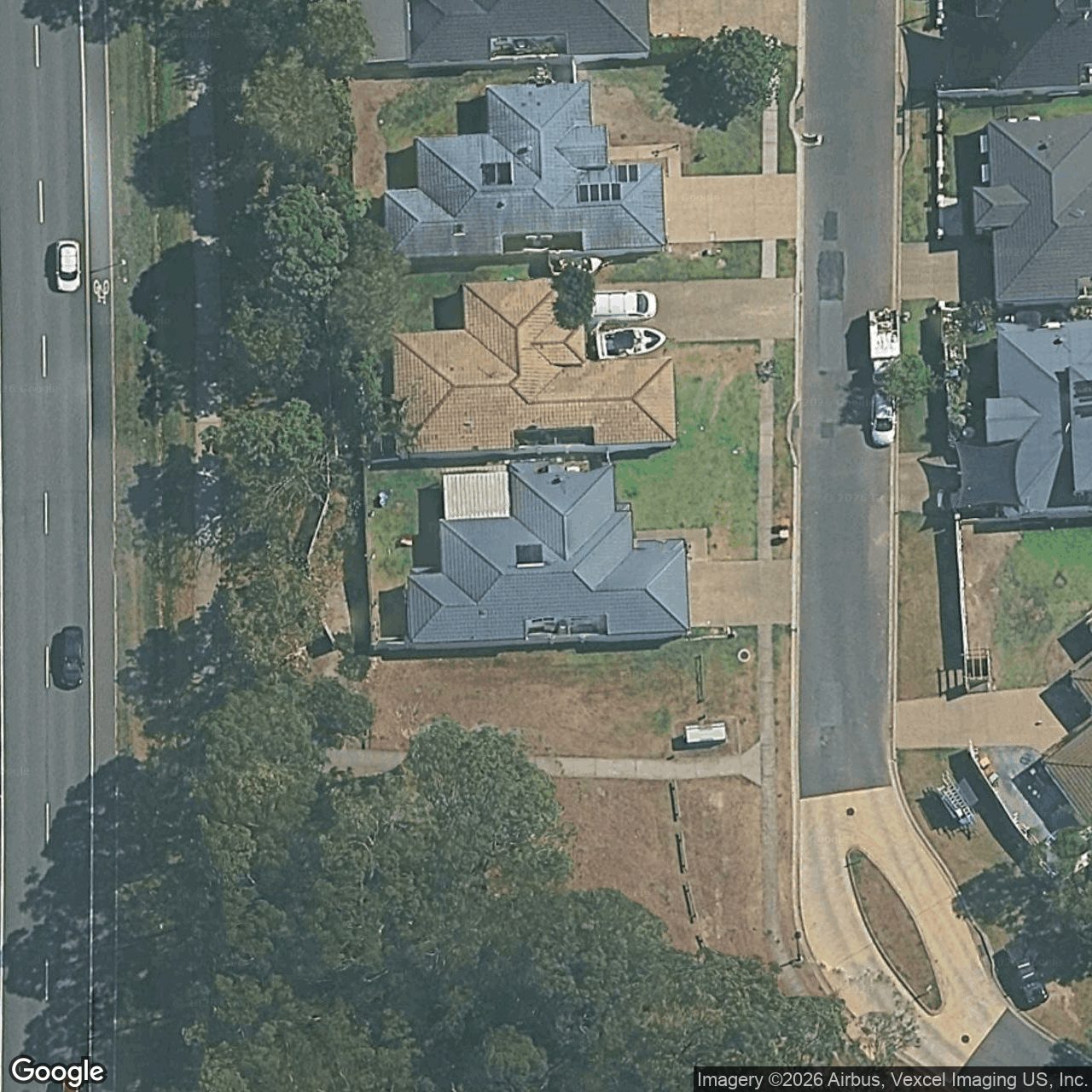 Aerial view of 83 Harrier Drive, Burleigh Waters QLD 4220