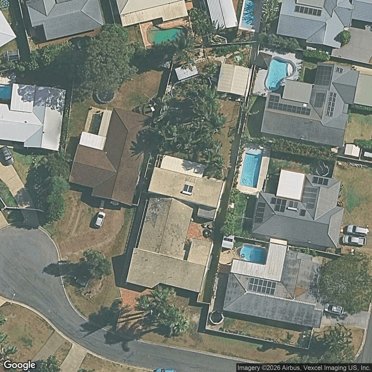 Aerial view of 3 Boston Place, Burleigh Waters QLD 4220