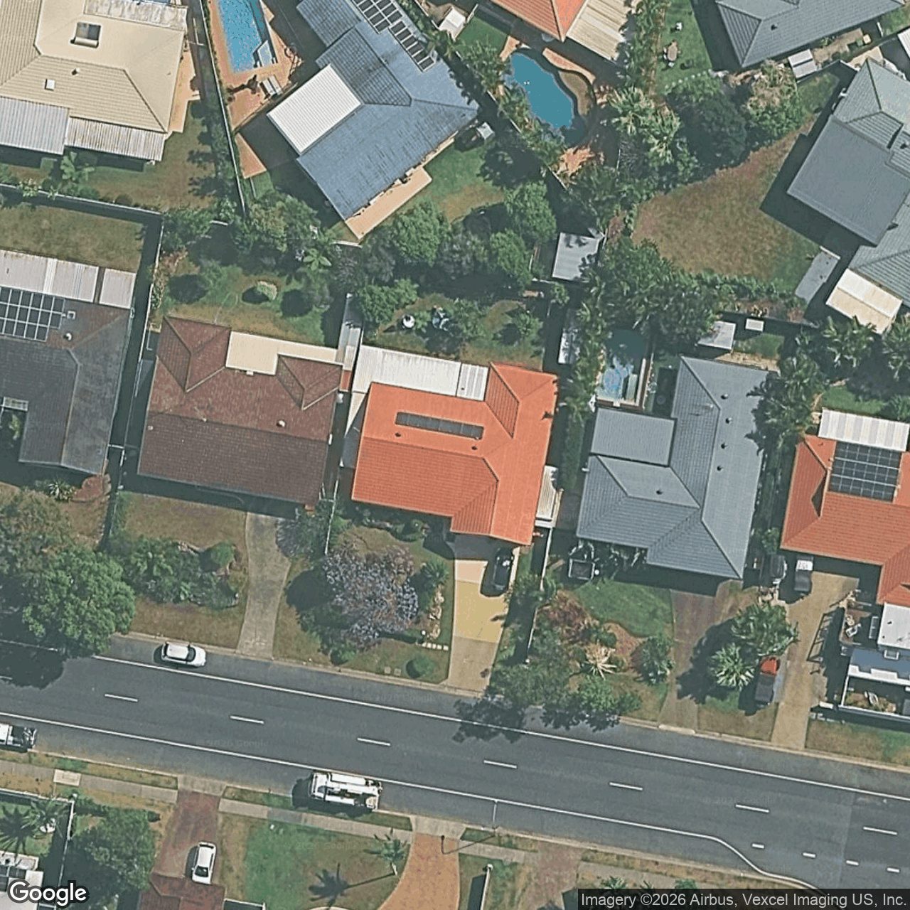 Aerial view of 24 Treeview Drive, Burleigh Waters QLD 4220