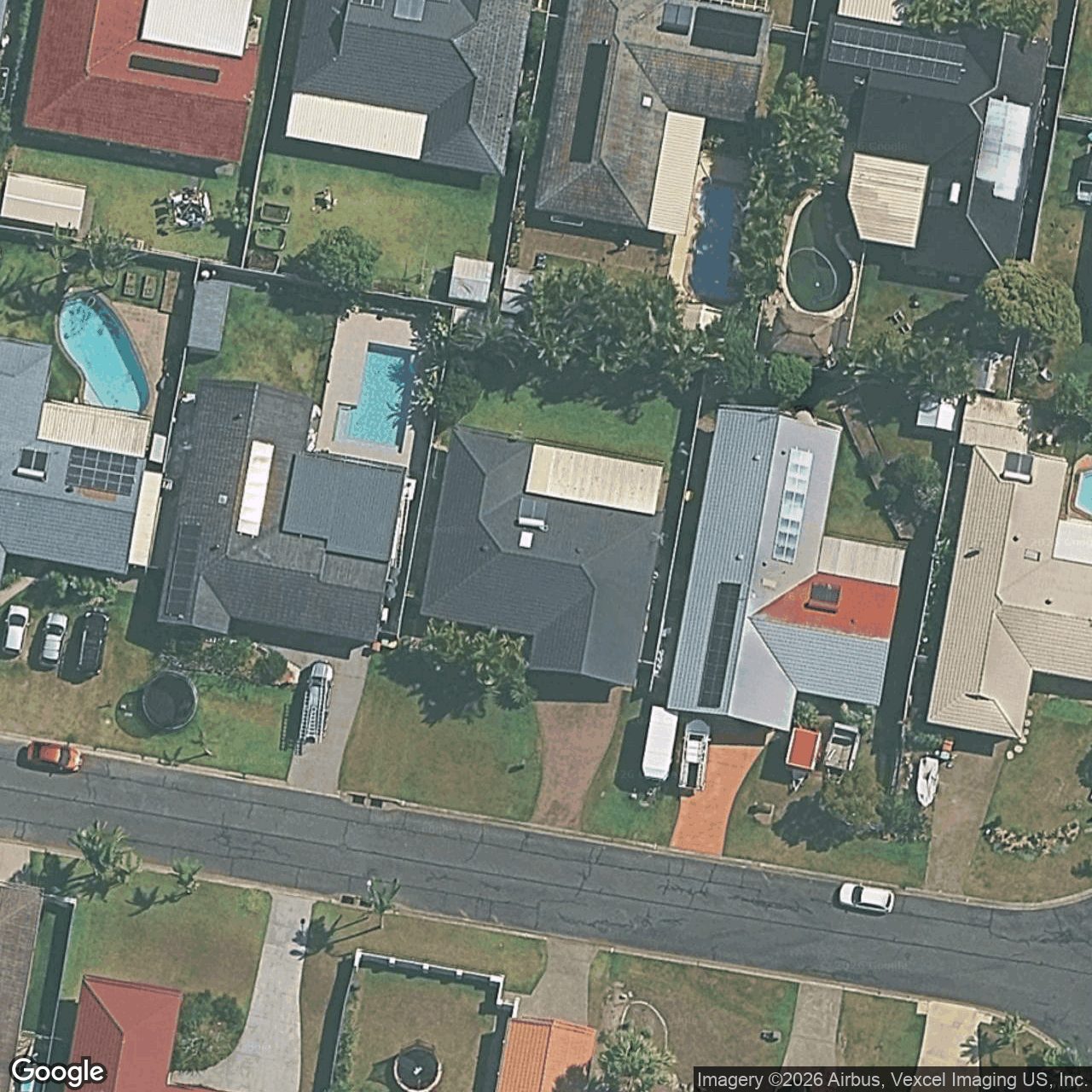 Aerial view of 10 Palmwood Court, Burleigh Waters QLD 4220
