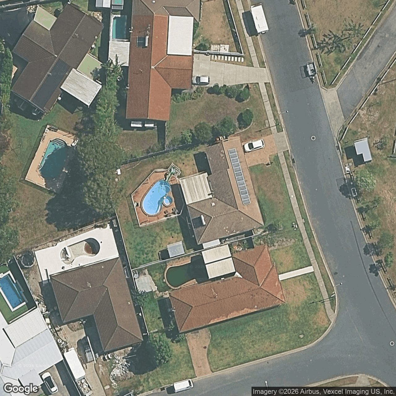 Aerial view of 21 Galeen Drive, Burleigh Waters QLD 4220