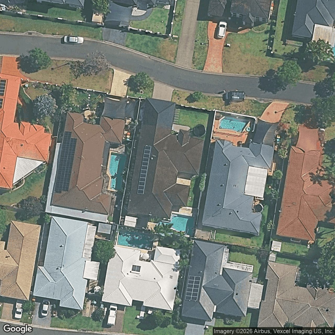 Aerial view of 16 Sea Eagle Drive, Burleigh Waters QLD 4220