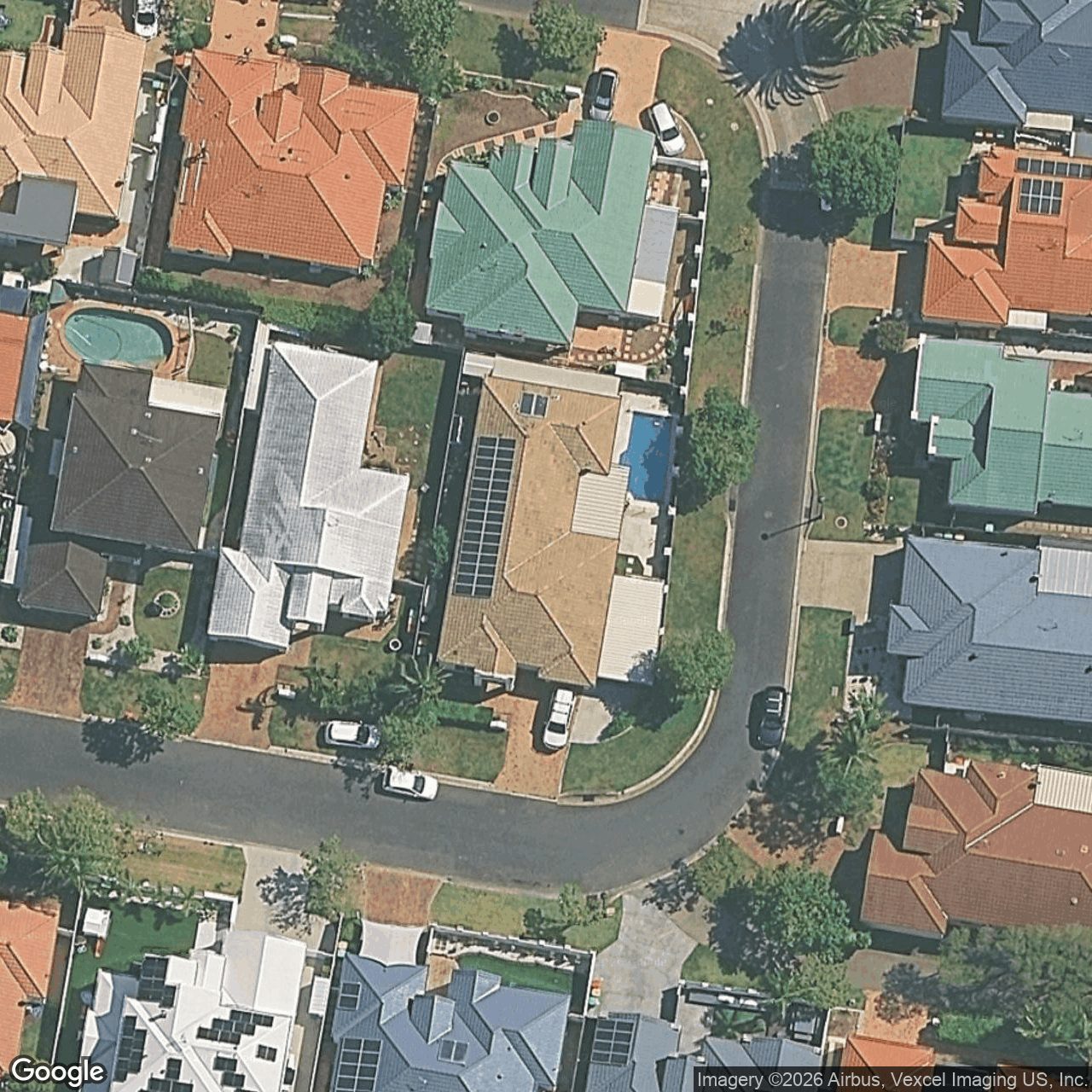 Aerial view of 10 Schooner Court, Burleigh Waters QLD 4220