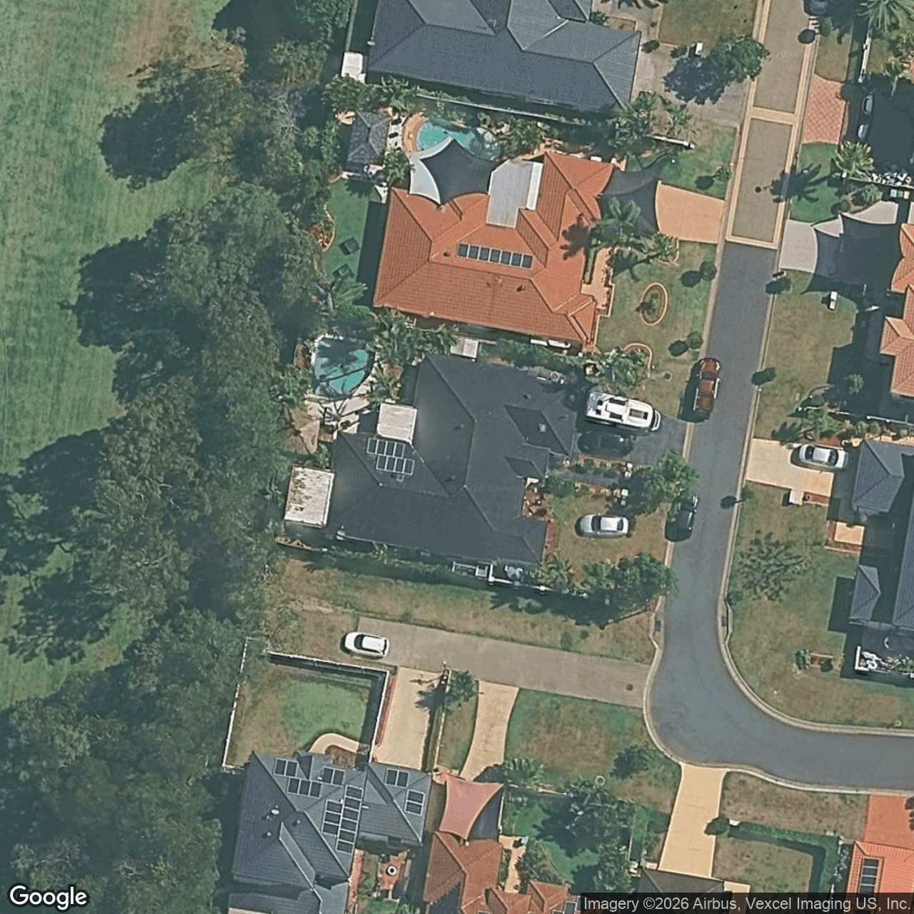 Aerial view of 28 Sea Eagle Drive, Burleigh Waters QLD 4220