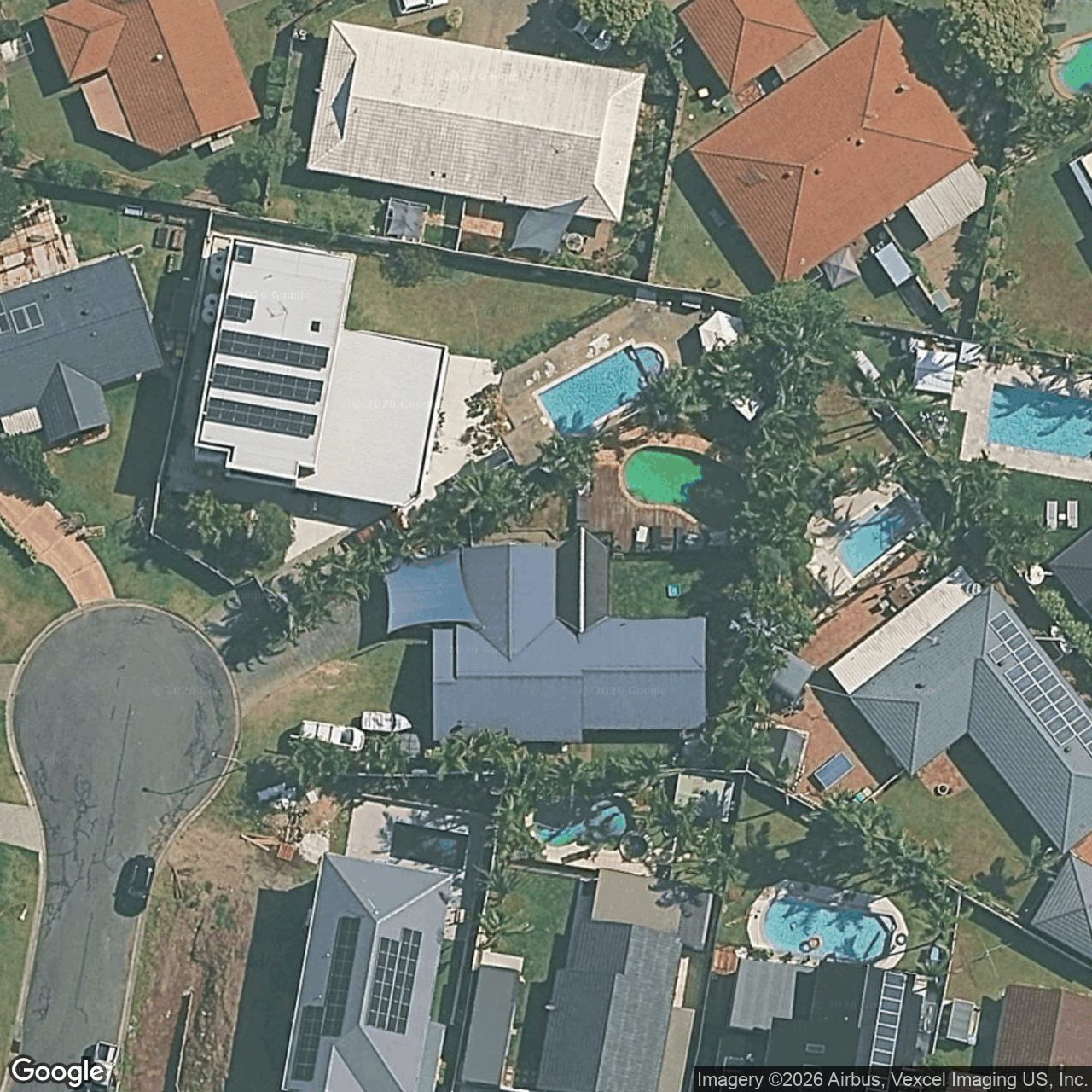Aerial view of 3 Leafy Close, Burleigh Waters QLD 4220