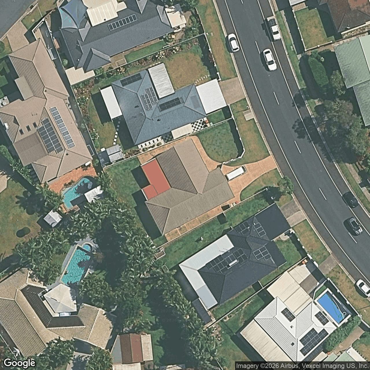 Aerial view of 15 Dunlin Drive, Burleigh Waters QLD 4220