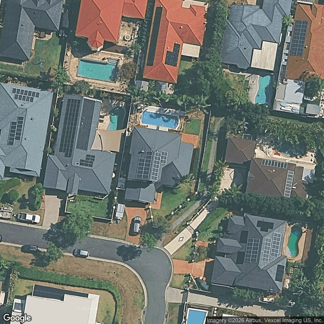 Aerial view of 62 Sea Eagle Drive, Burleigh Waters QLD 4220