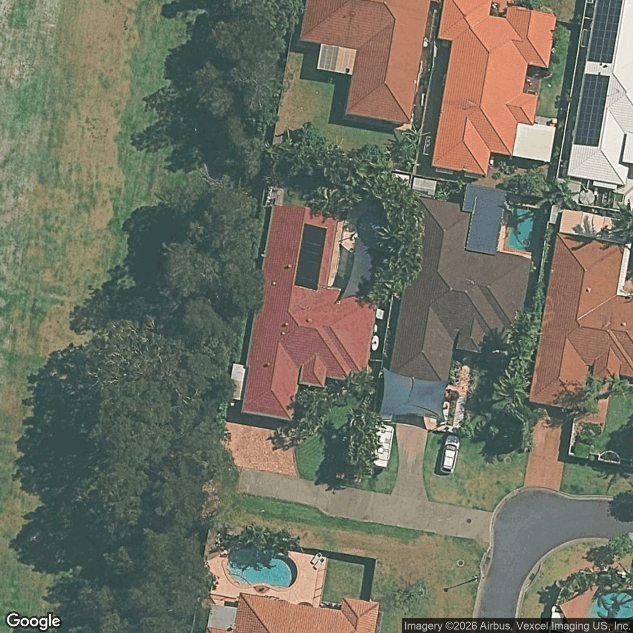 Aerial view of 38 Sea Eagle Drive, Burleigh Waters QLD 4220