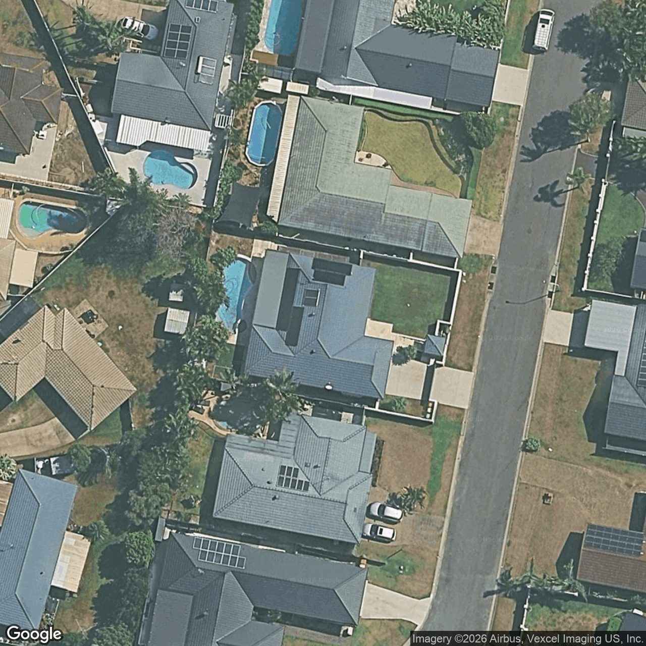 Aerial view of 19 Coachwood Court, Burleigh Waters QLD 4220