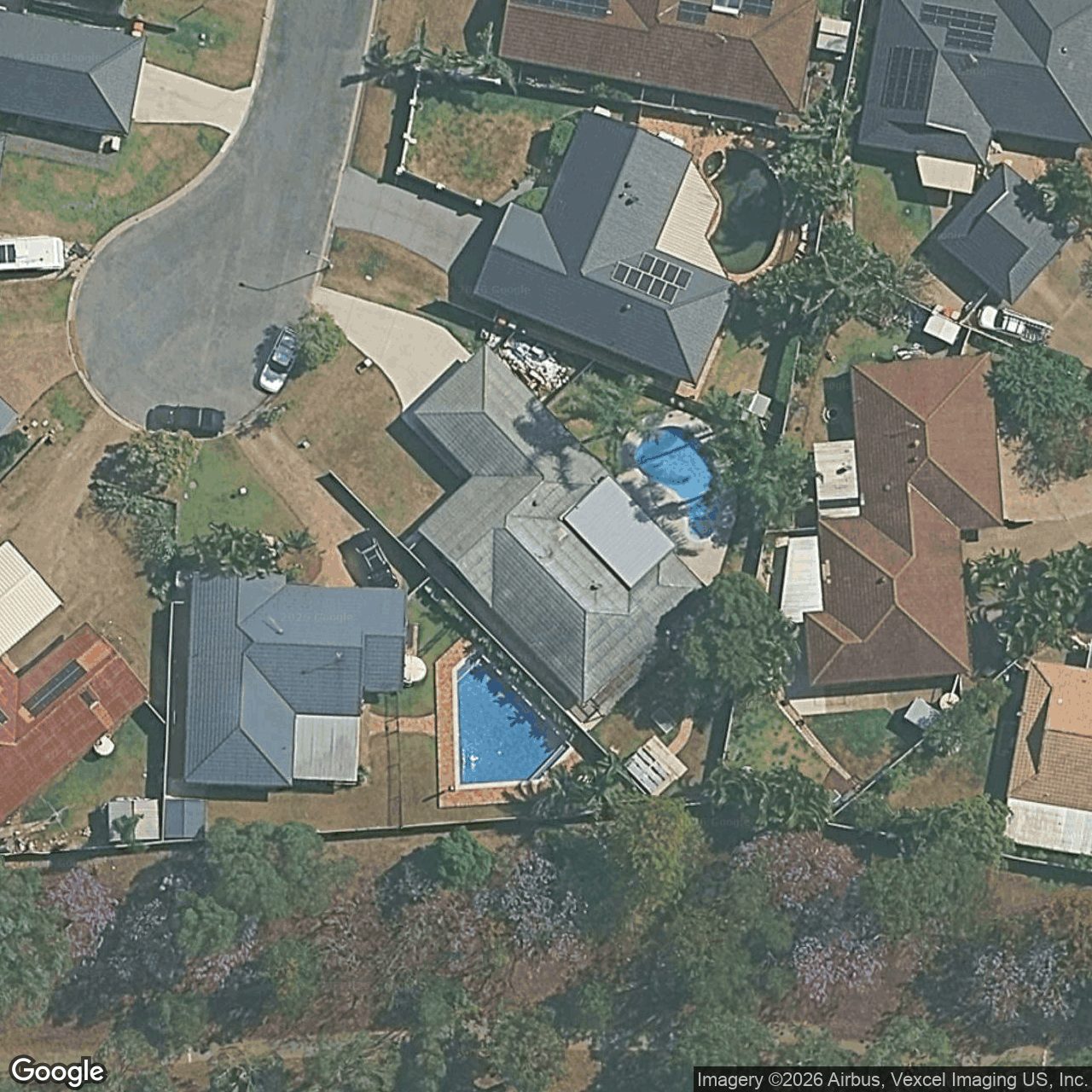 Aerial view of 24 Coachwood Court, Burleigh Waters QLD 4220