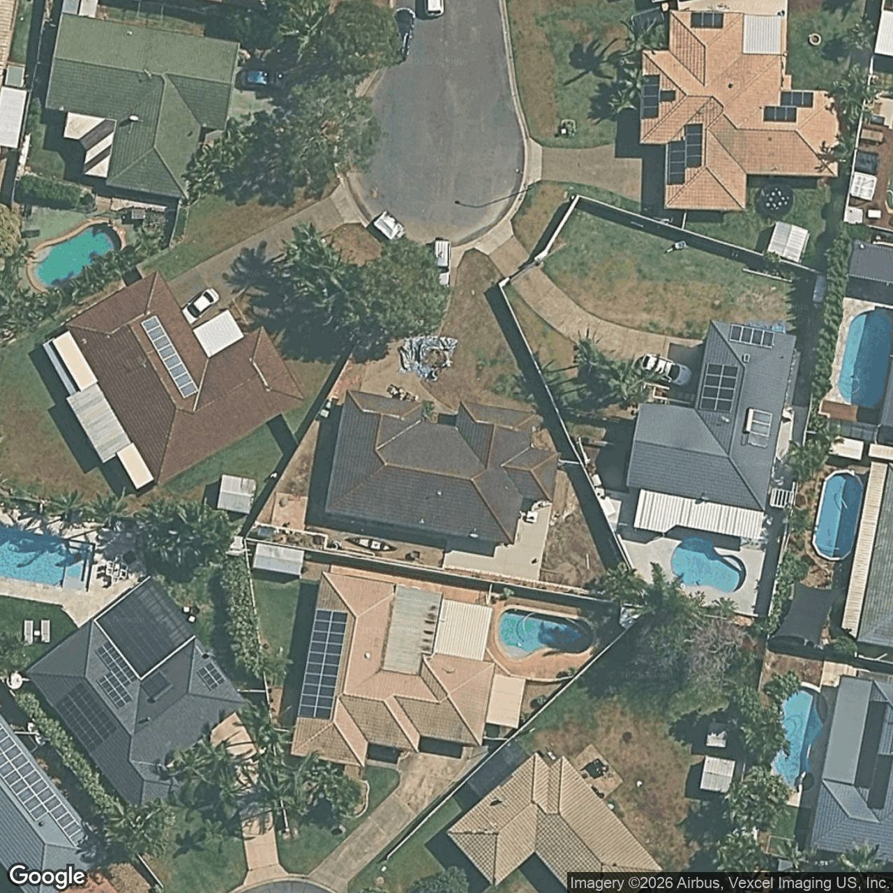Aerial view of 29 Whipbird Court, Burleigh Waters QLD 4220