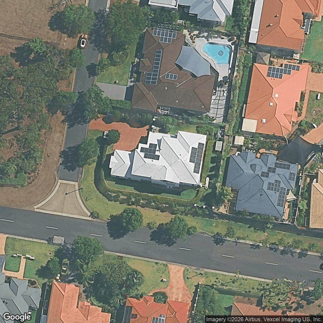 Aerial view of 7 Sea Eagle Drive, Burleigh Waters QLD 4220