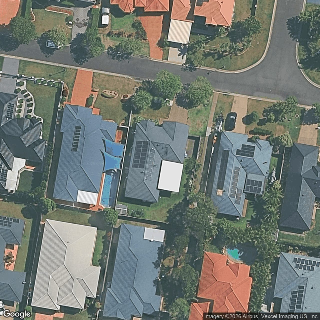 Aerial view of 22 Islander Court, Burleigh Waters QLD 4220