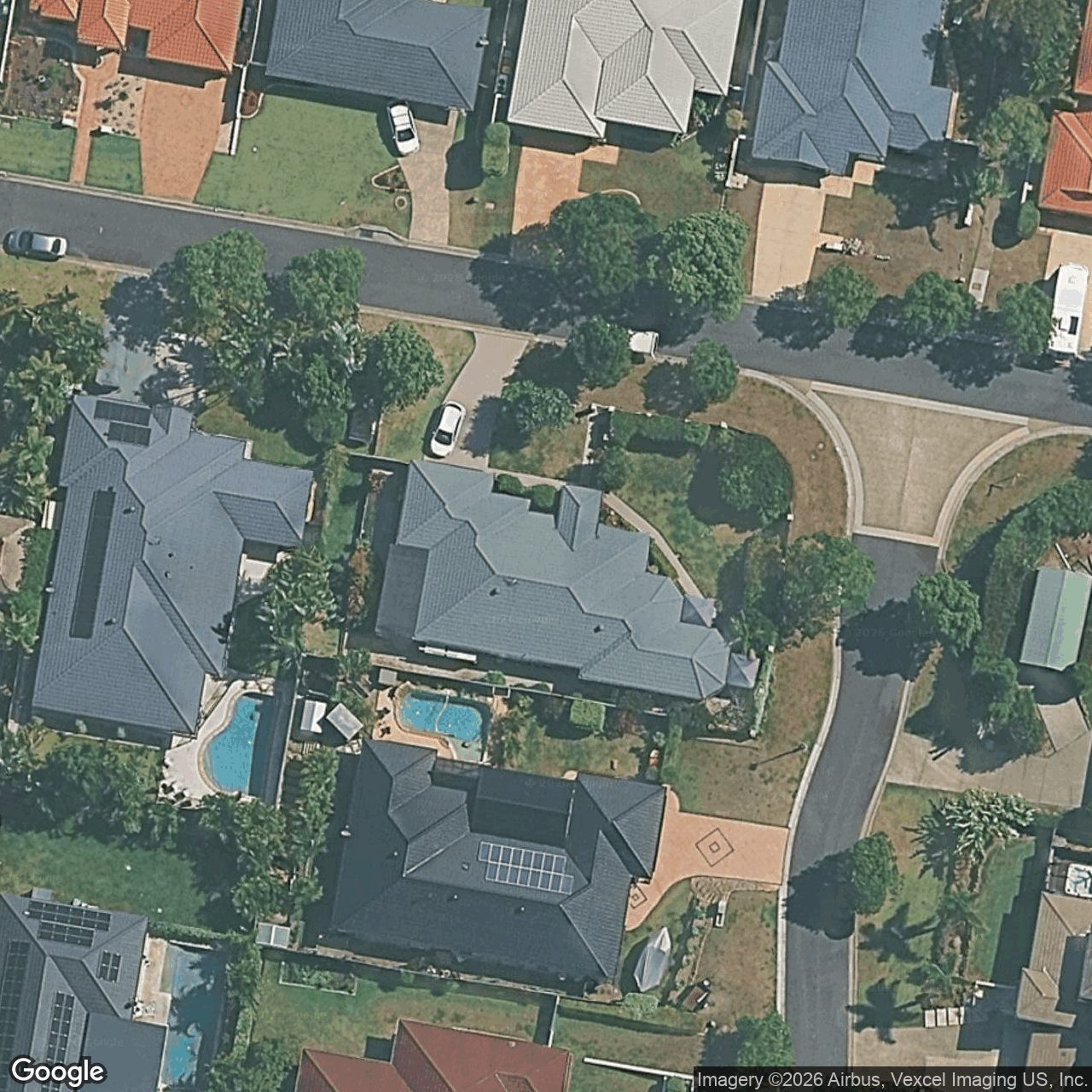 Aerial view of 37 Sea Eagle Drive, Burleigh Waters QLD 4220