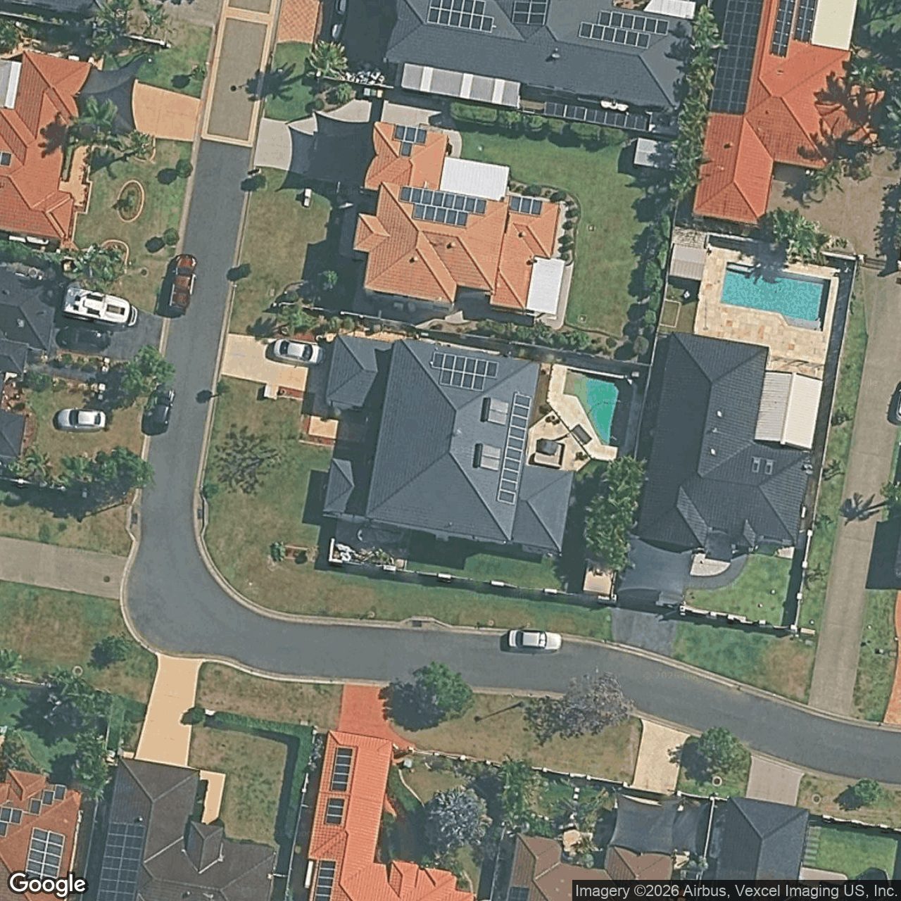Aerial view of 23 Sea Eagle Drive, Burleigh Waters QLD 4220
