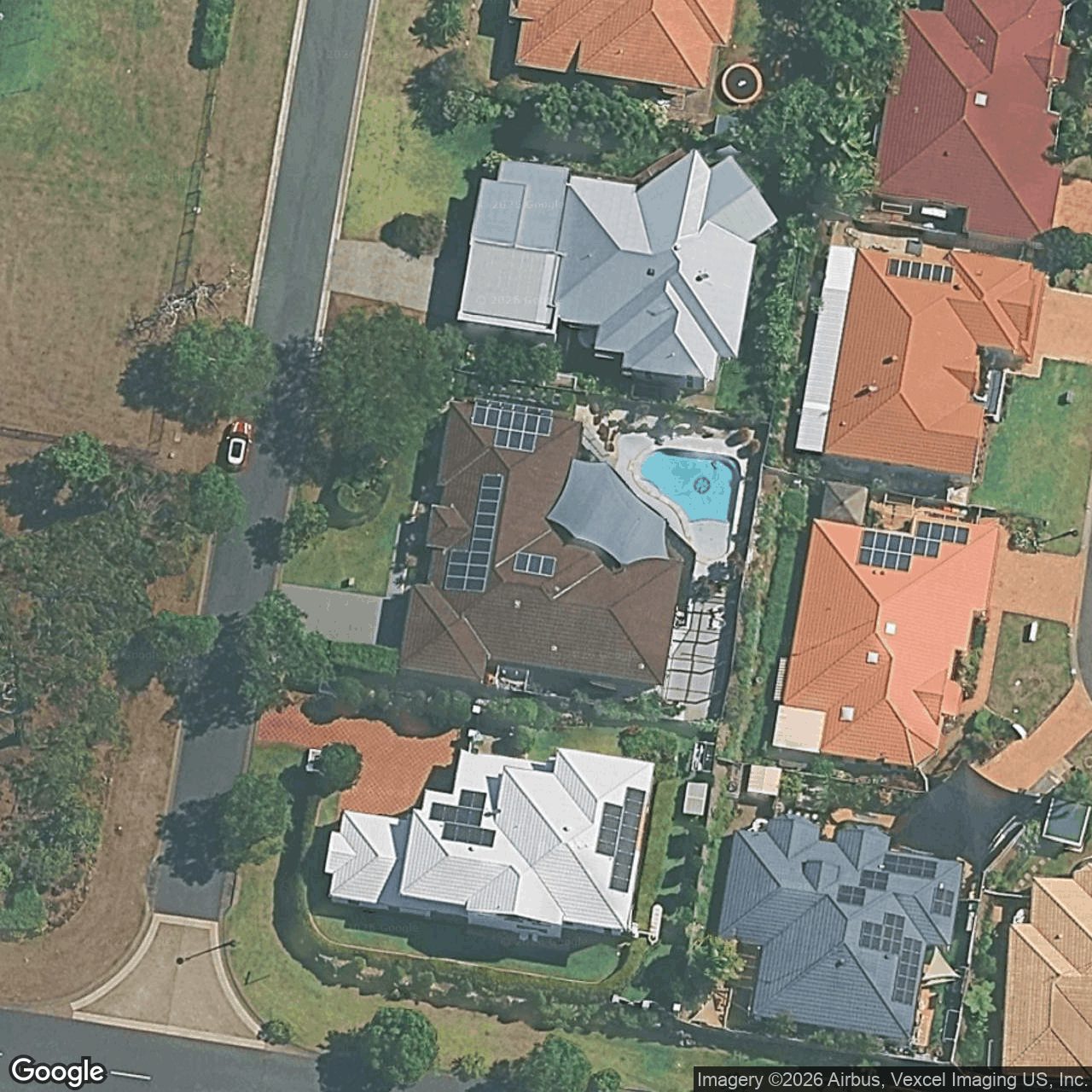 Aerial view of 74 Sea Eagle Drive, Burleigh Waters QLD 4220