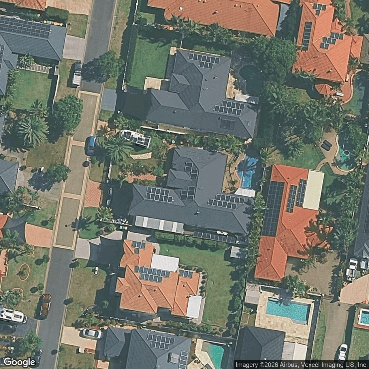 Aerial view of 27 Sea Eagle Drive, Burleigh Waters QLD 4220
