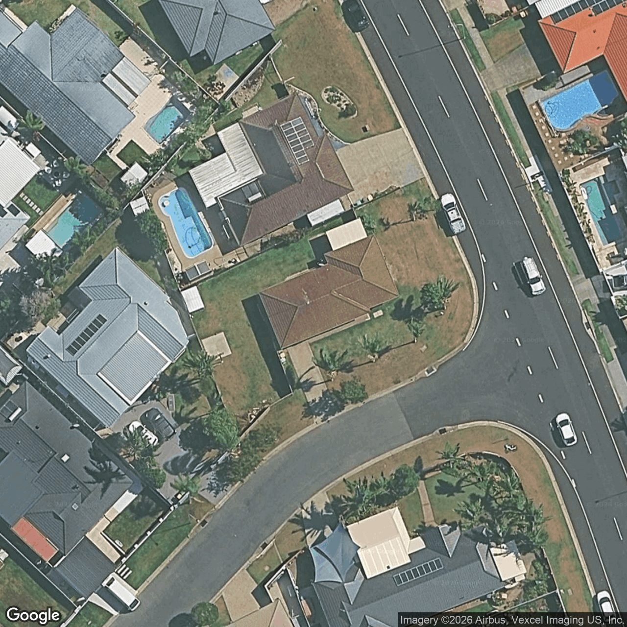 Aerial view of 9 Dunlin Drive, Burleigh Waters QLD 4220