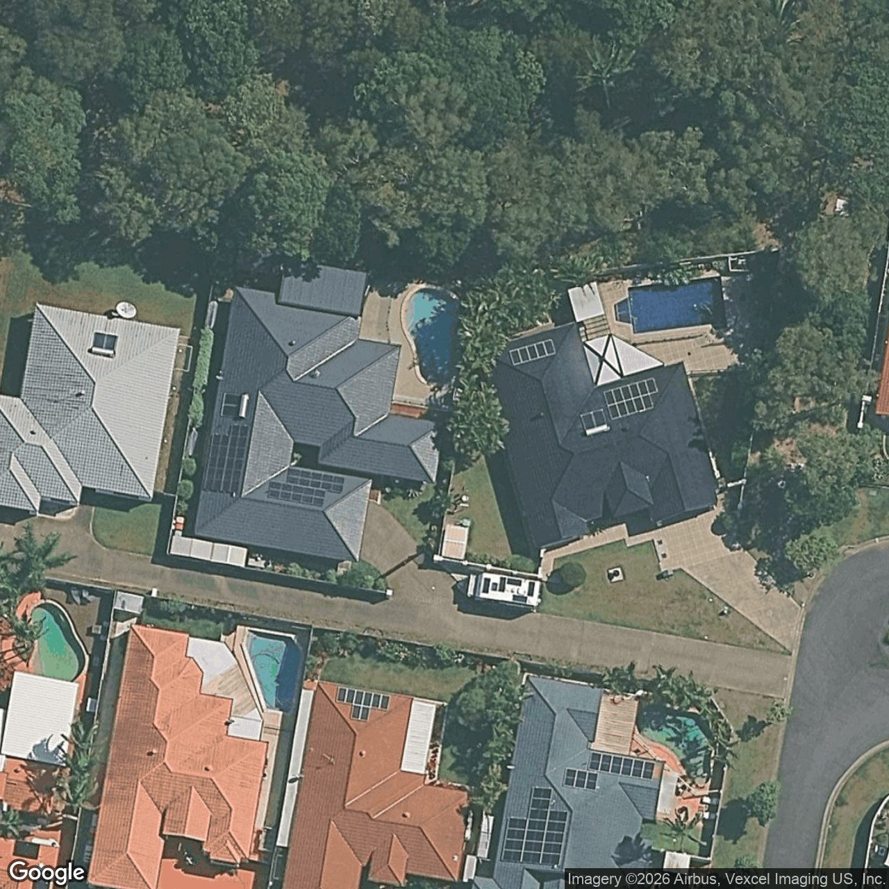 Aerial view of 6 Coral Sea Court, Burleigh Waters QLD 4220