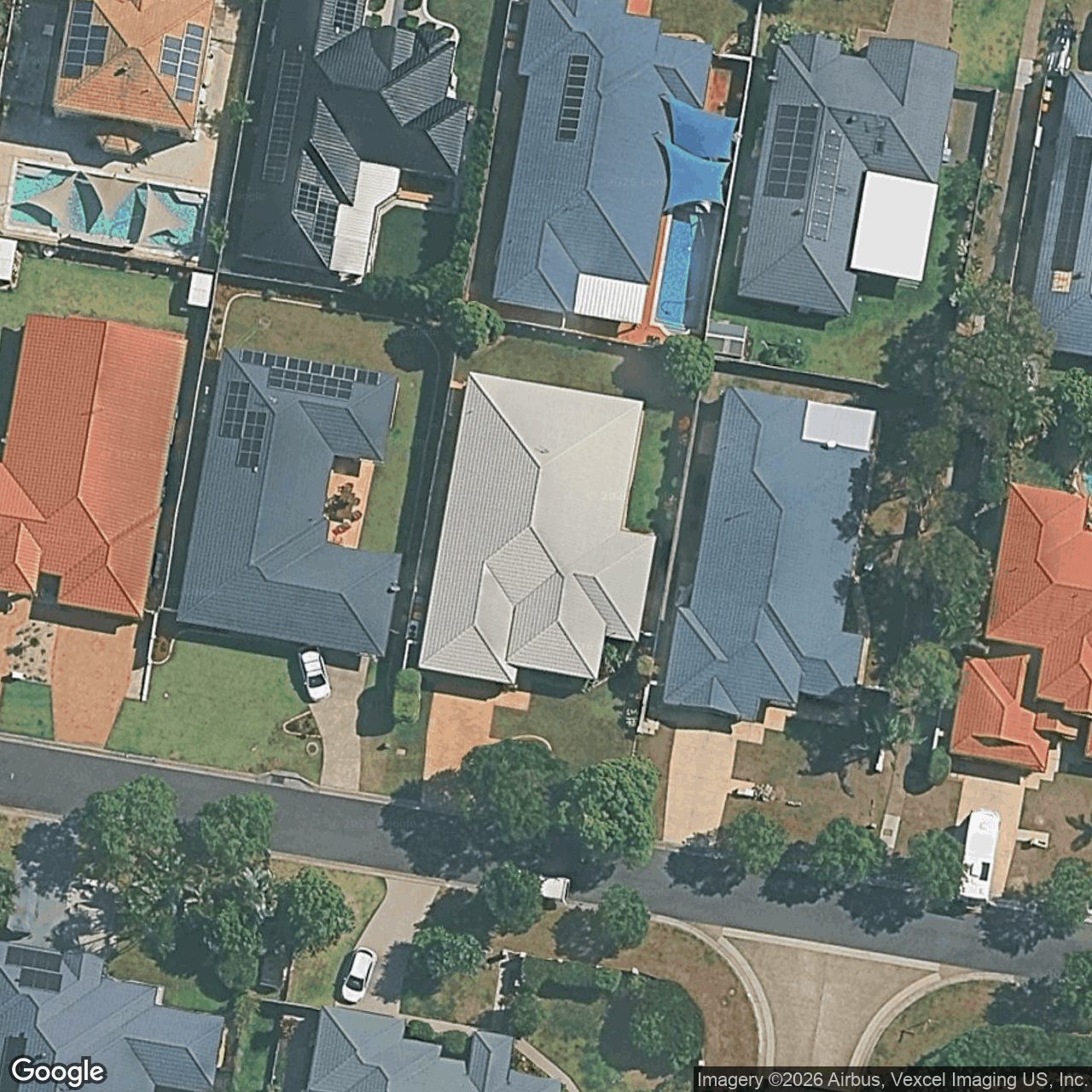 Aerial view of 52 Sea Eagle Drive, Burleigh Waters QLD 4220