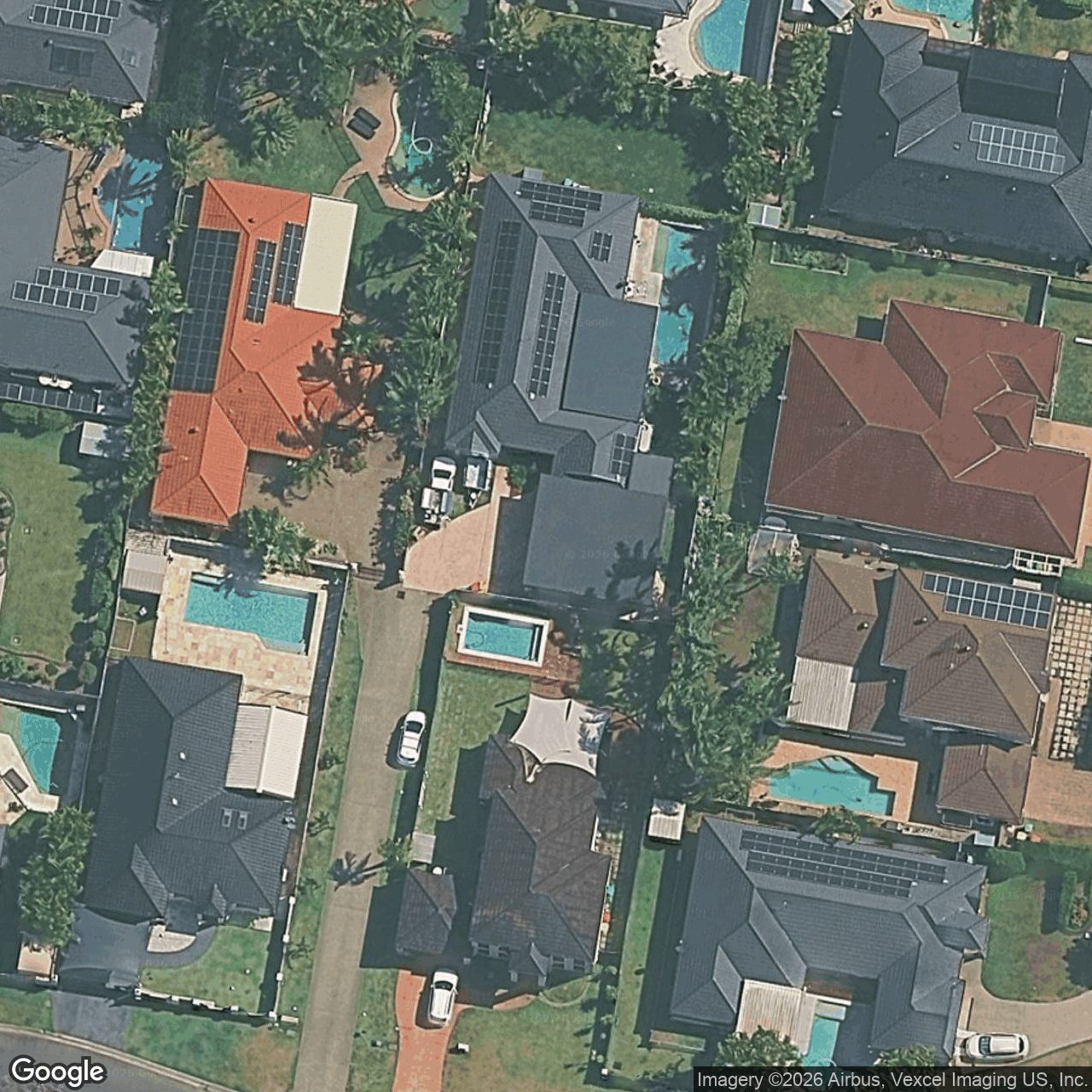 Aerial view of 17 Sea Eagle Drive, Burleigh Waters QLD 4220
