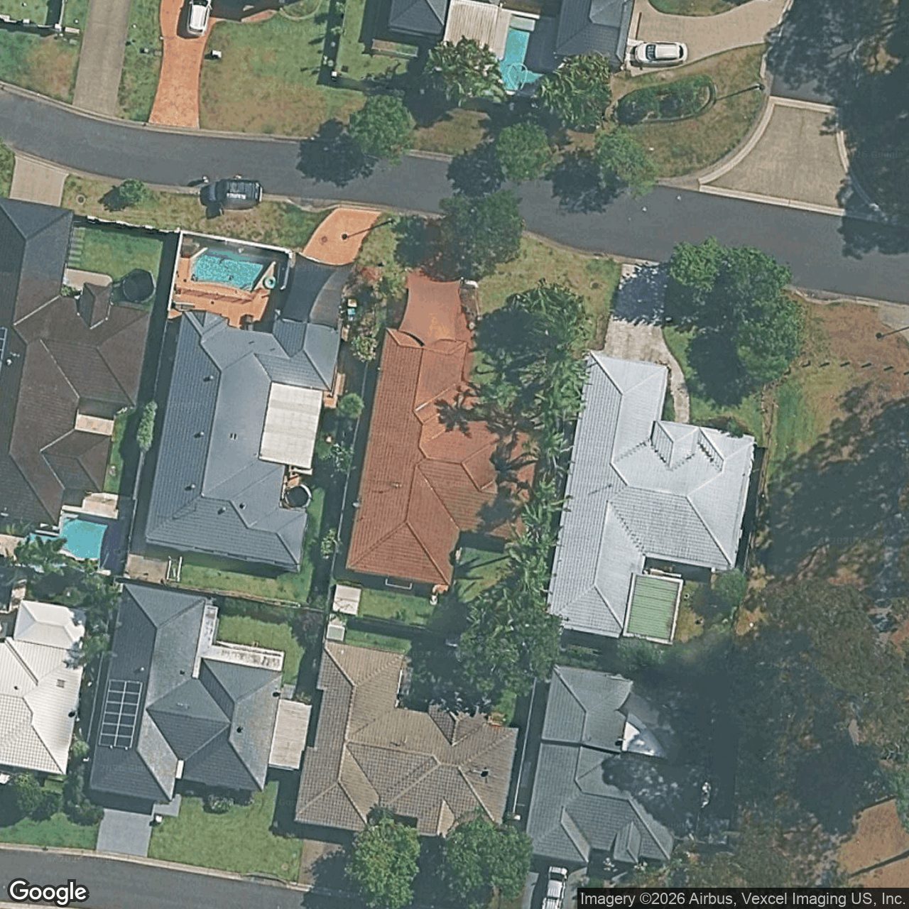 Aerial view of 12 Sea Eagle Drive, Burleigh Waters QLD 4220