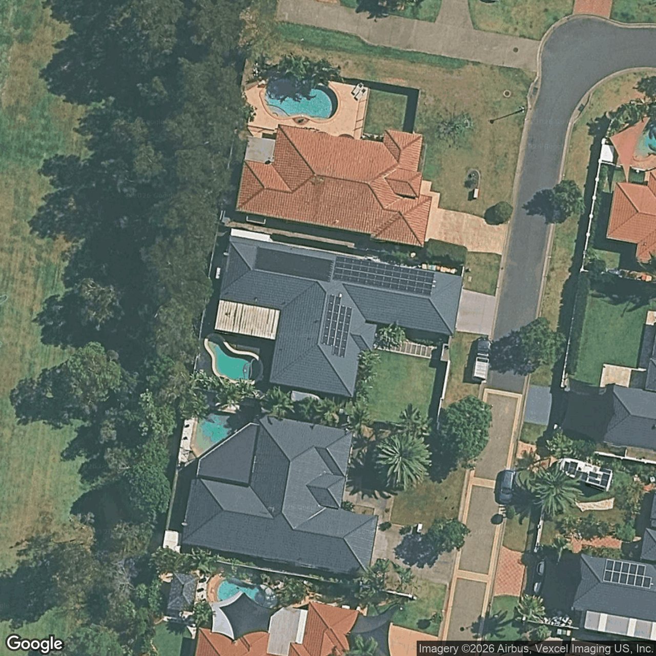Aerial view of 34 Sea Eagle Drive, Burleigh Waters QLD 4220