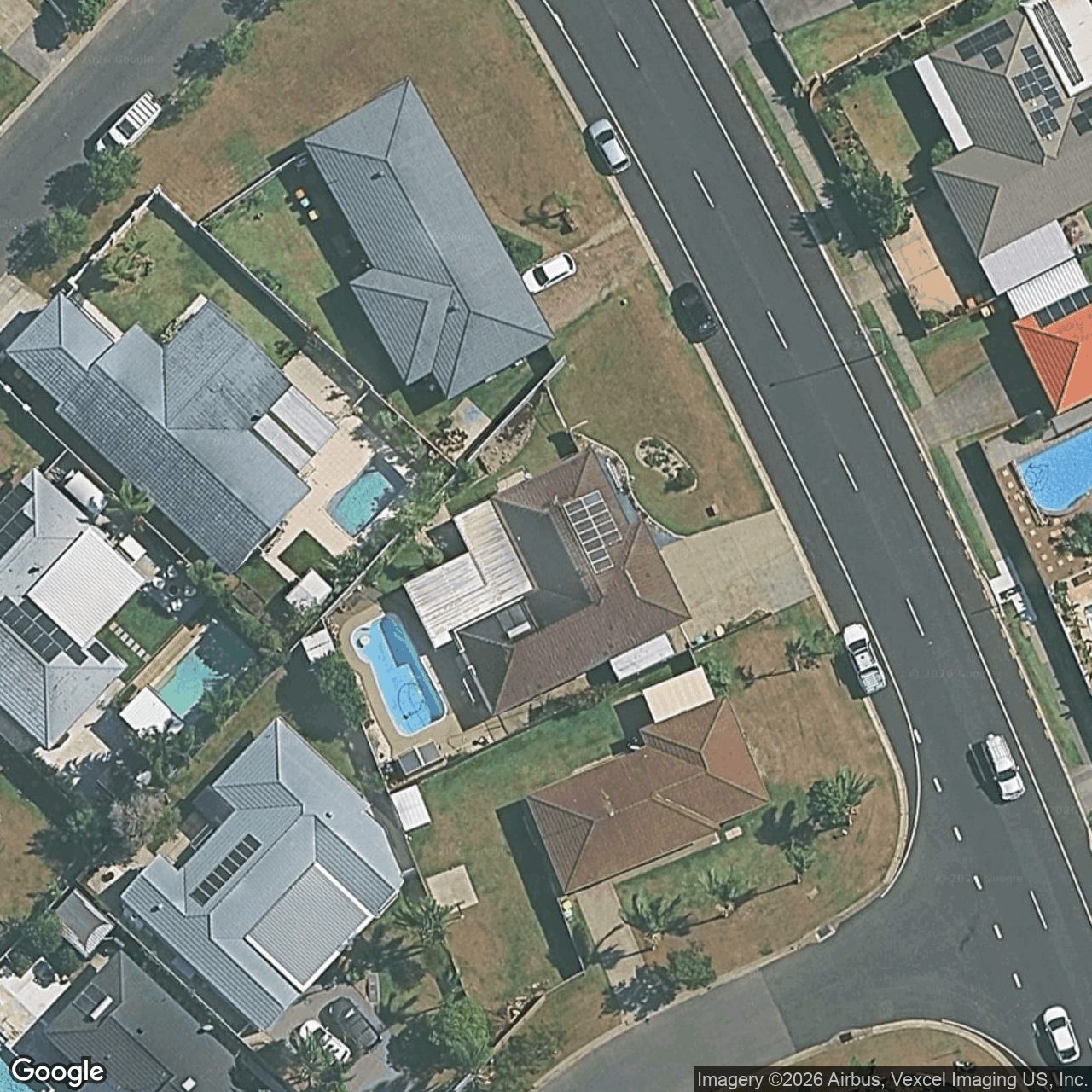Aerial view of 7 Dunlin Drive, Burleigh Waters QLD 4220