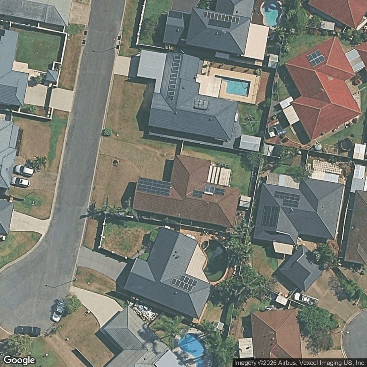 Aerial view of 20 Coachwood Court, Burleigh Waters QLD 4220