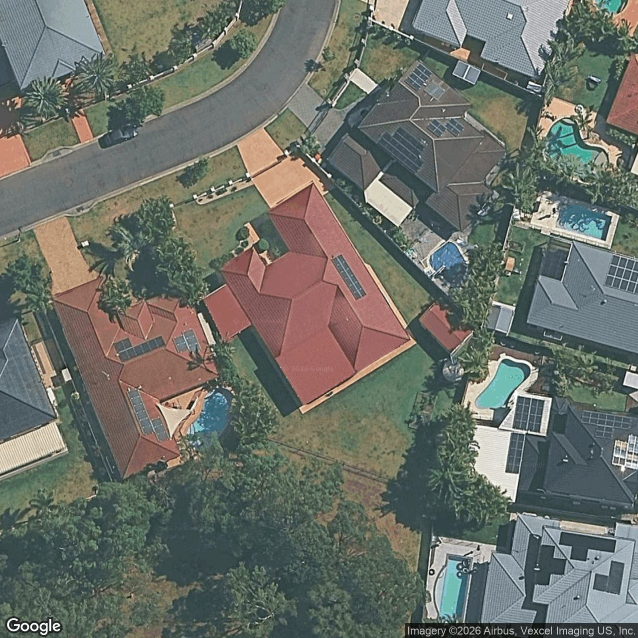 Aerial view of 14 Shoalwater Court, Burleigh Waters QLD 4220