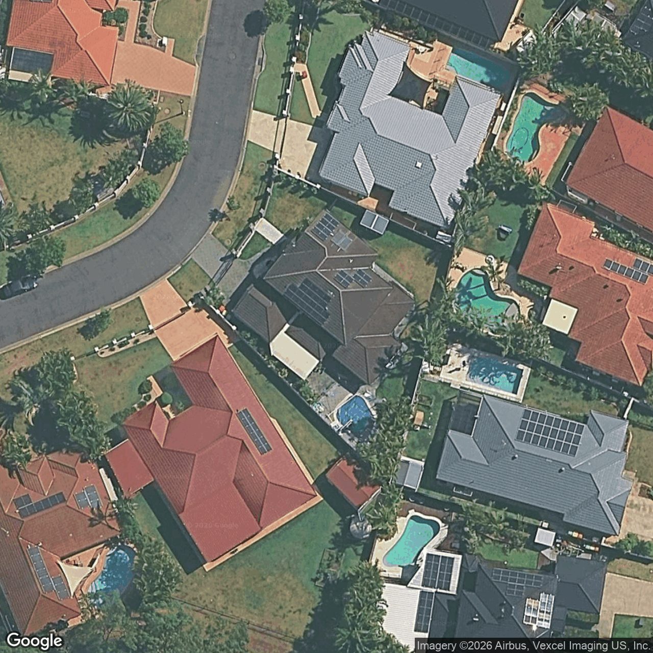 Aerial view of 12 Shoalwater Court, Burleigh Waters QLD 4220