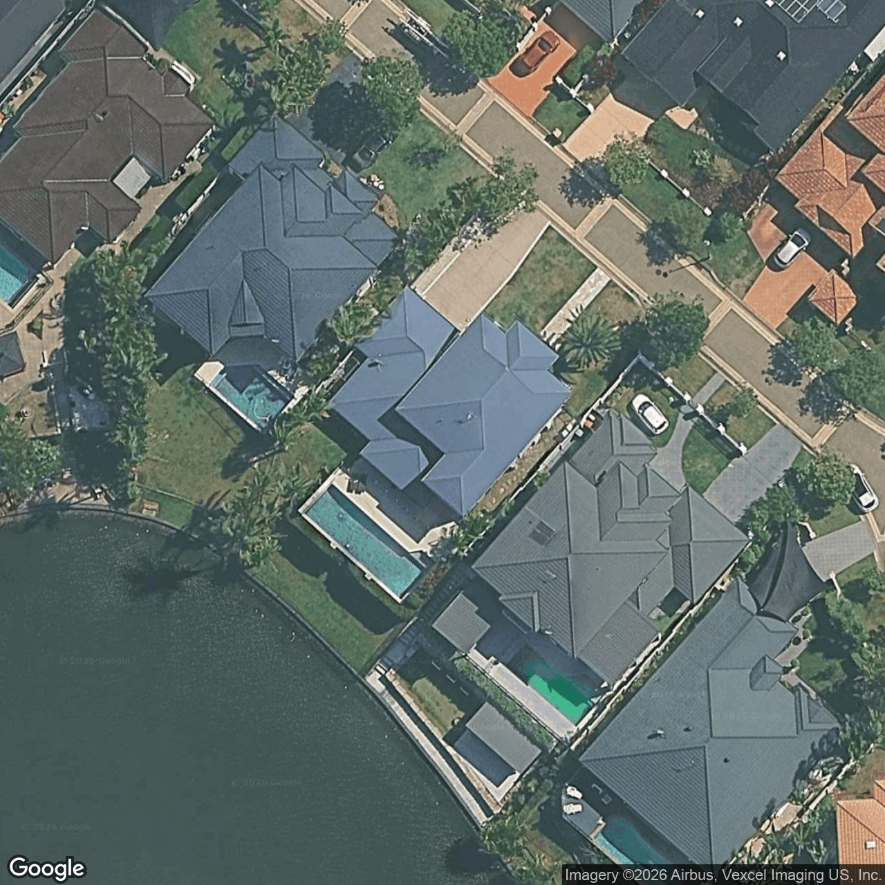 Aerial view of 7 St Helens Court, Burleigh Waters QLD 4220
