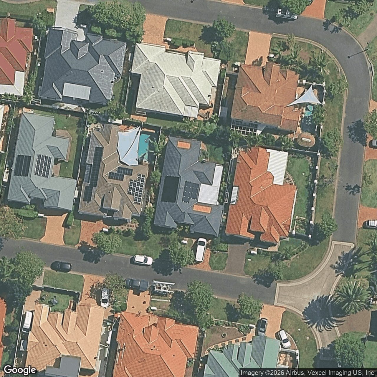 Aerial view of 8 Maldives Way, Burleigh Waters QLD 4220