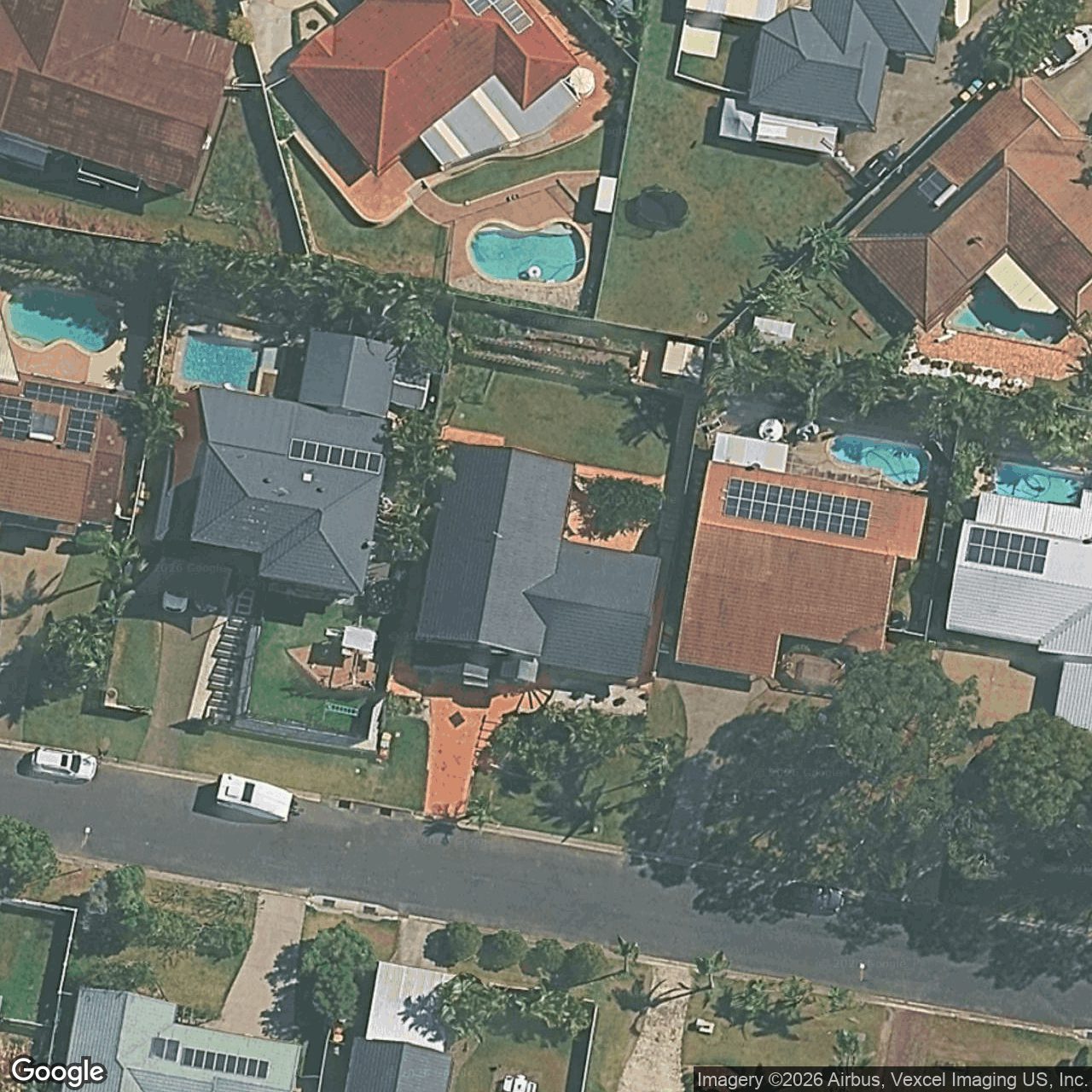 Aerial view of 12 Rangeview Court, Burleigh Waters QLD 4220