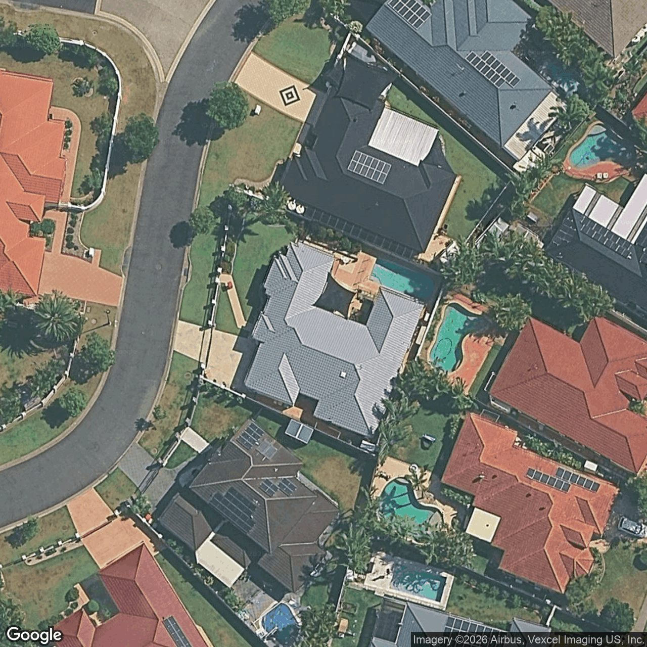Aerial view of 10 Shoalwater Court, Burleigh Waters QLD 4220
