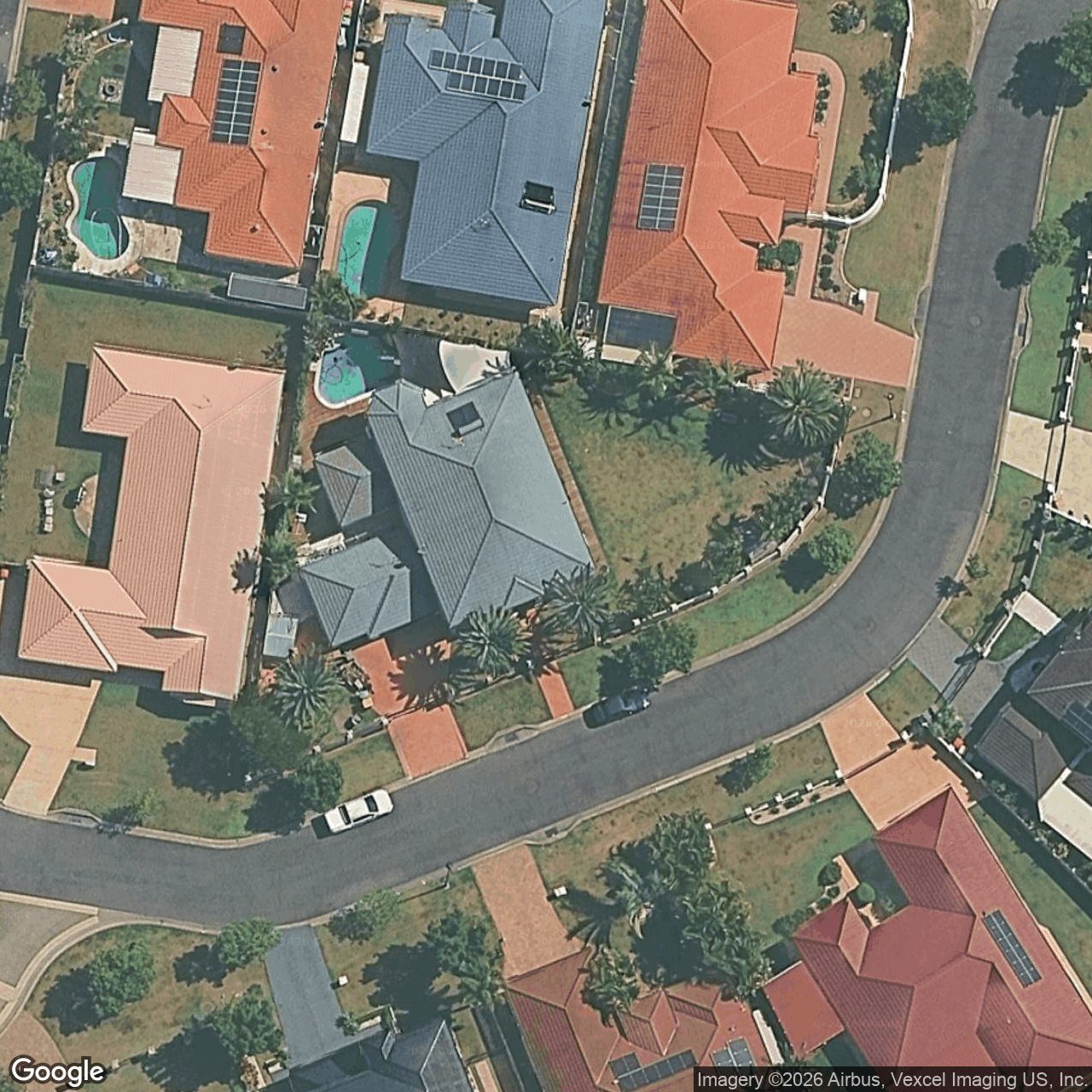 Aerial view of 7 Shoalwater Court, Burleigh Waters QLD 4220