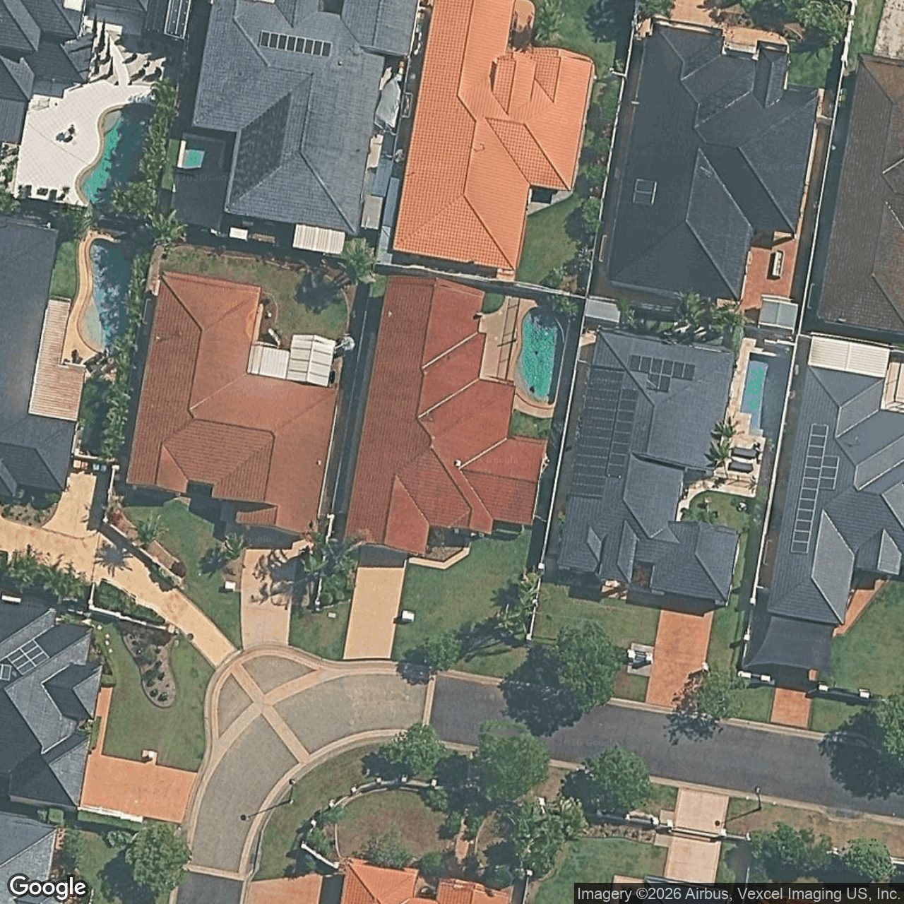 Aerial view of 40 Shoalwater Court, Burleigh Waters QLD 4220