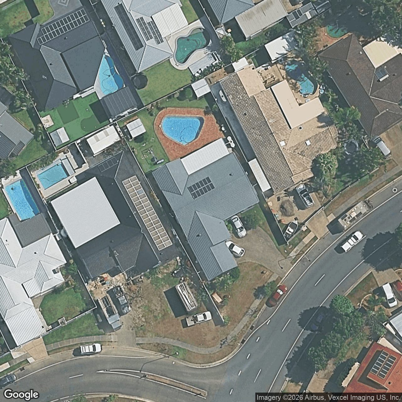 Aerial view of 98 Auk Avenue, Burleigh Waters QLD 4220