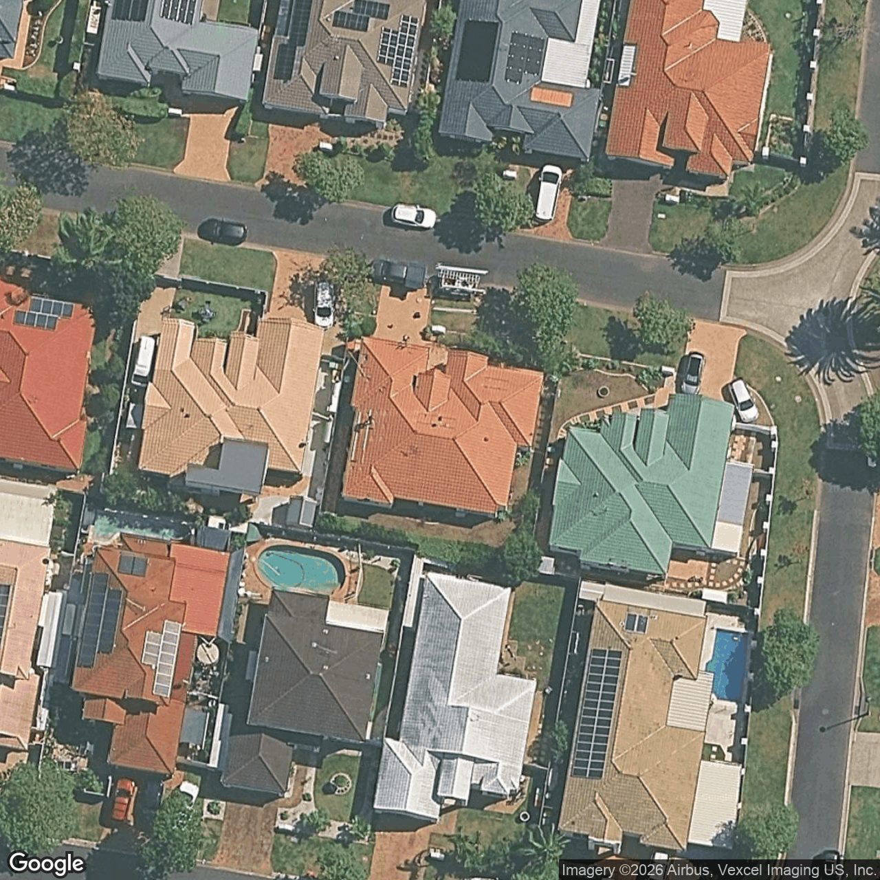 Aerial view of 5 Maldives Way, Burleigh Waters QLD 4220