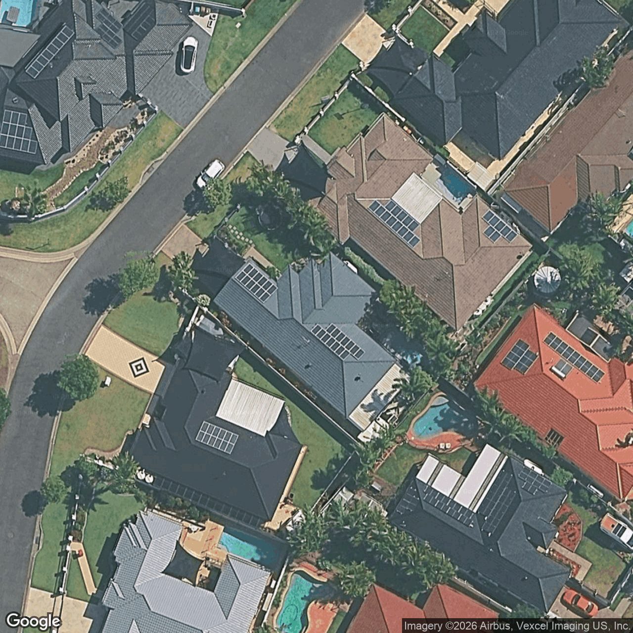 Aerial view of 6 Shoalwater Court, Burleigh Waters QLD 4220