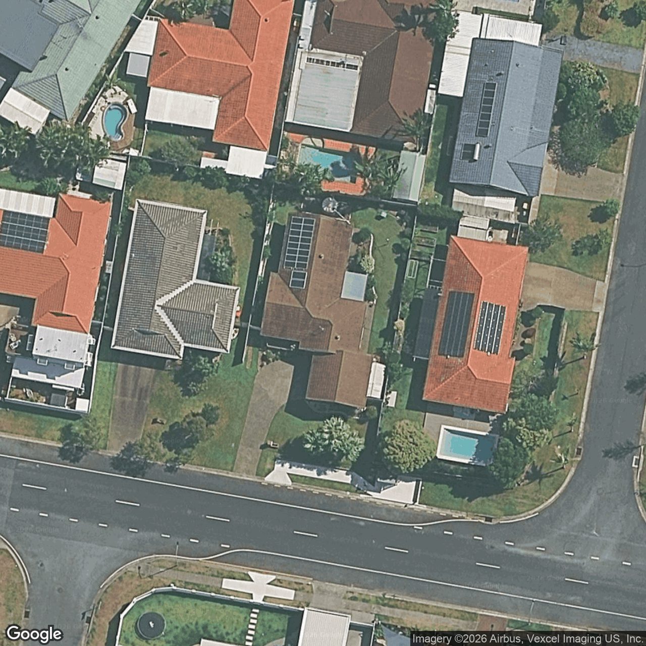 Aerial view of 32 Treeview Drive, Burleigh Waters QLD 4220