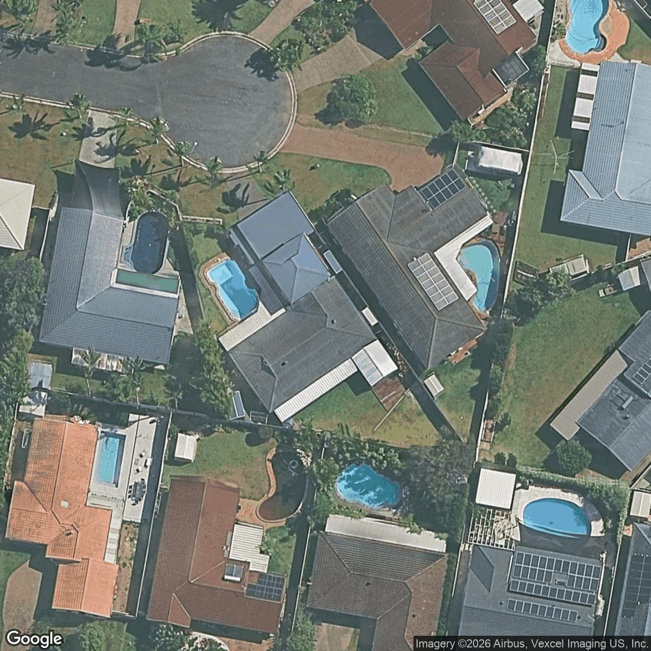 Aerial view of 25 Rangeview Court, Burleigh Waters QLD 4220