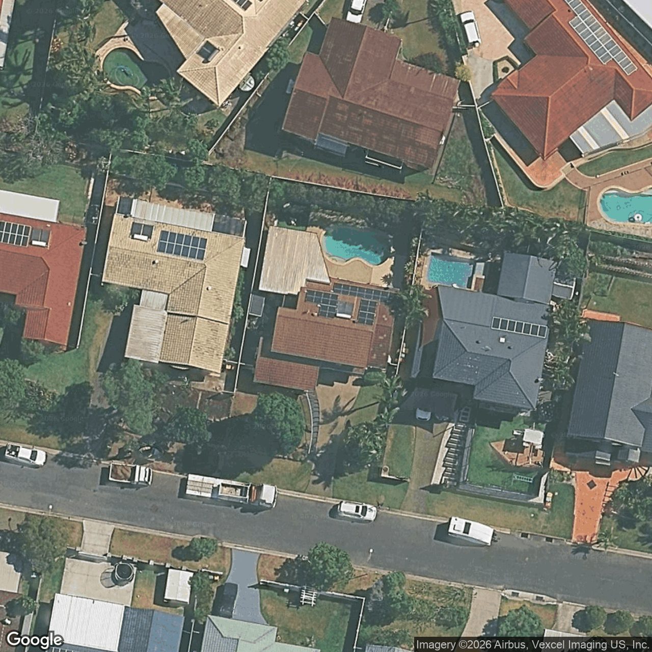 Aerial view of 8 Rangeview Court, Burleigh Waters QLD 4220