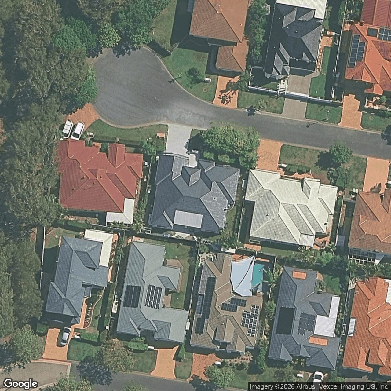 Aerial view of 20 Schooner Court, Burleigh Waters QLD 4220