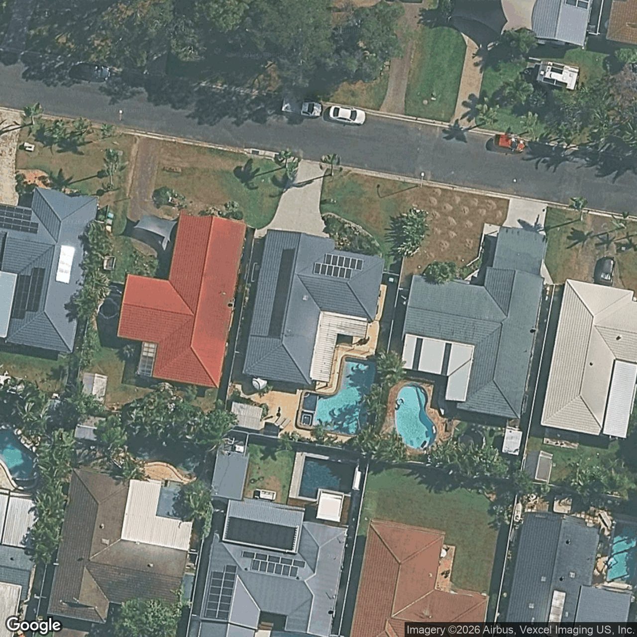 Aerial view of 17 Rangeview Court, Burleigh Waters QLD 4220