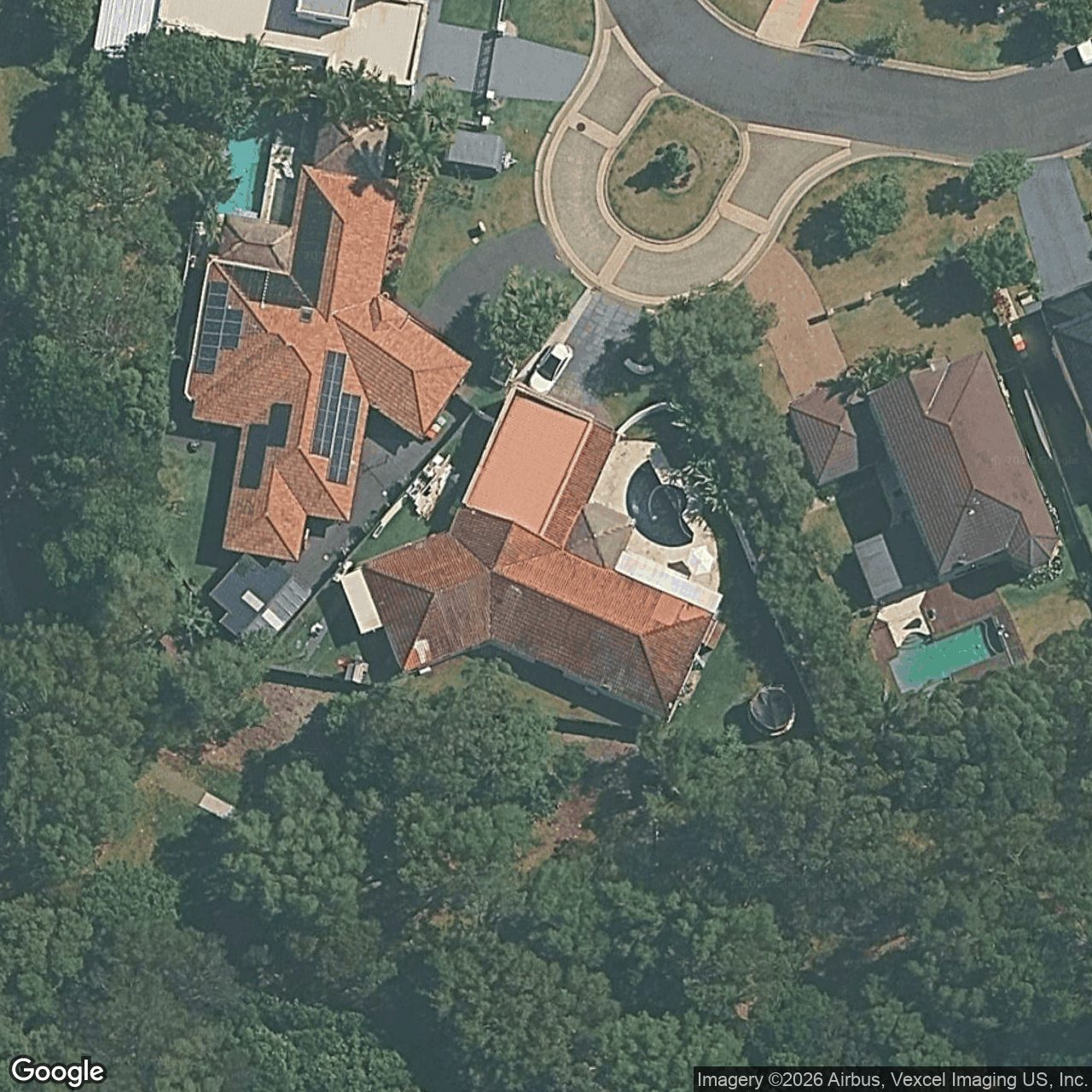 Aerial view of 22 Shoalwater Court, Burleigh Waters QLD 4220