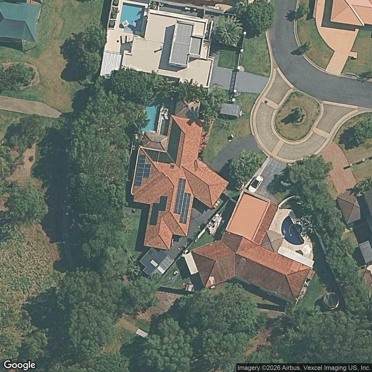 Aerial view of 24 Shoalwater Court, Burleigh Waters QLD 4220