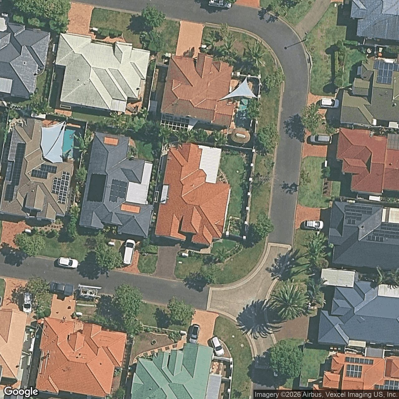 Aerial view of 10 Maldives Way, Burleigh Waters QLD 4220
